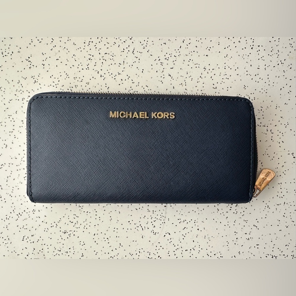 Michael Kors Navy Wallet